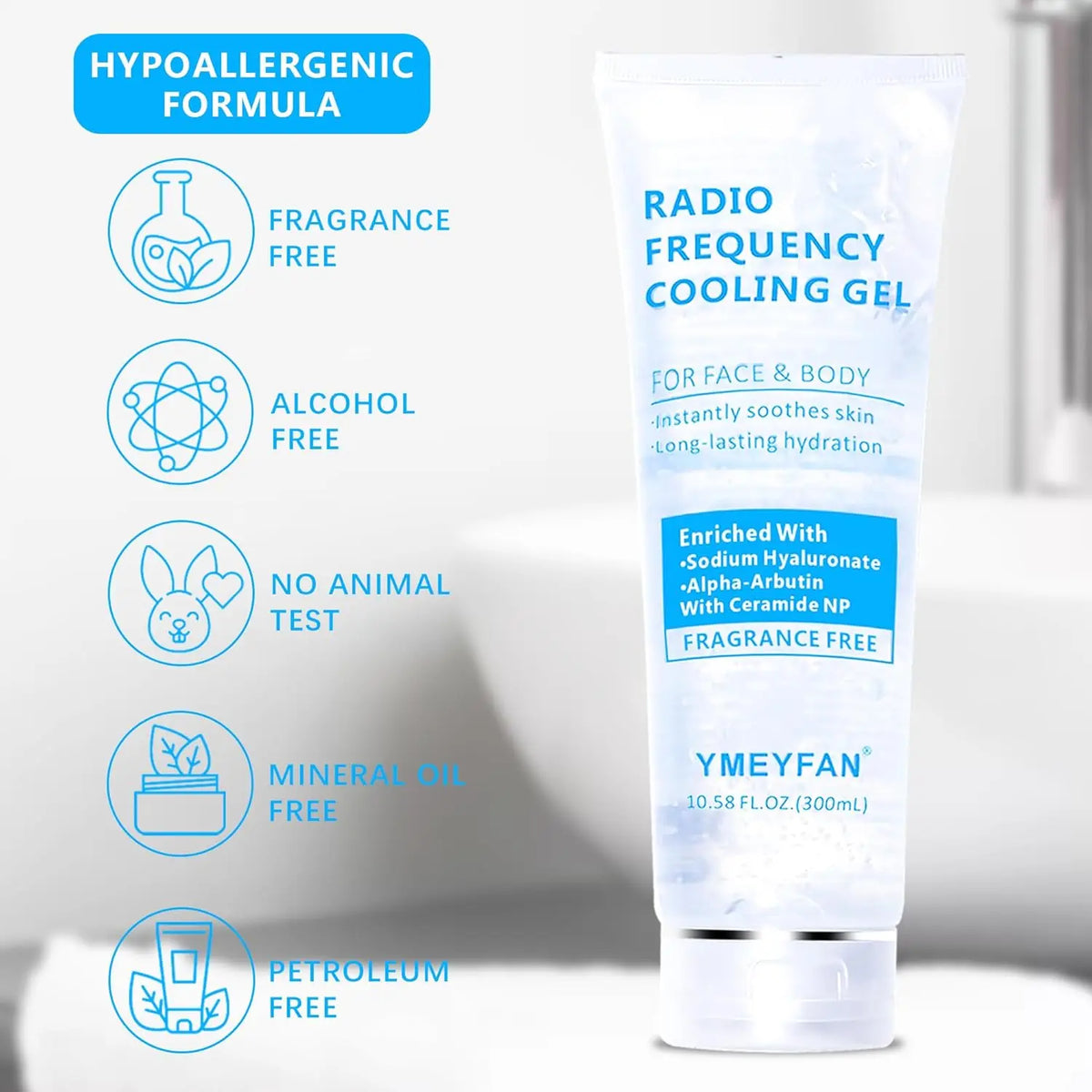 Gel conductor RF Rejuva Sculpt con ácido hialurónico