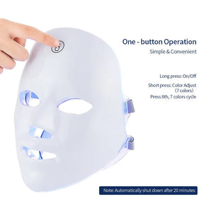 Máscara de fotones LED de 7 colores RadiancePro™